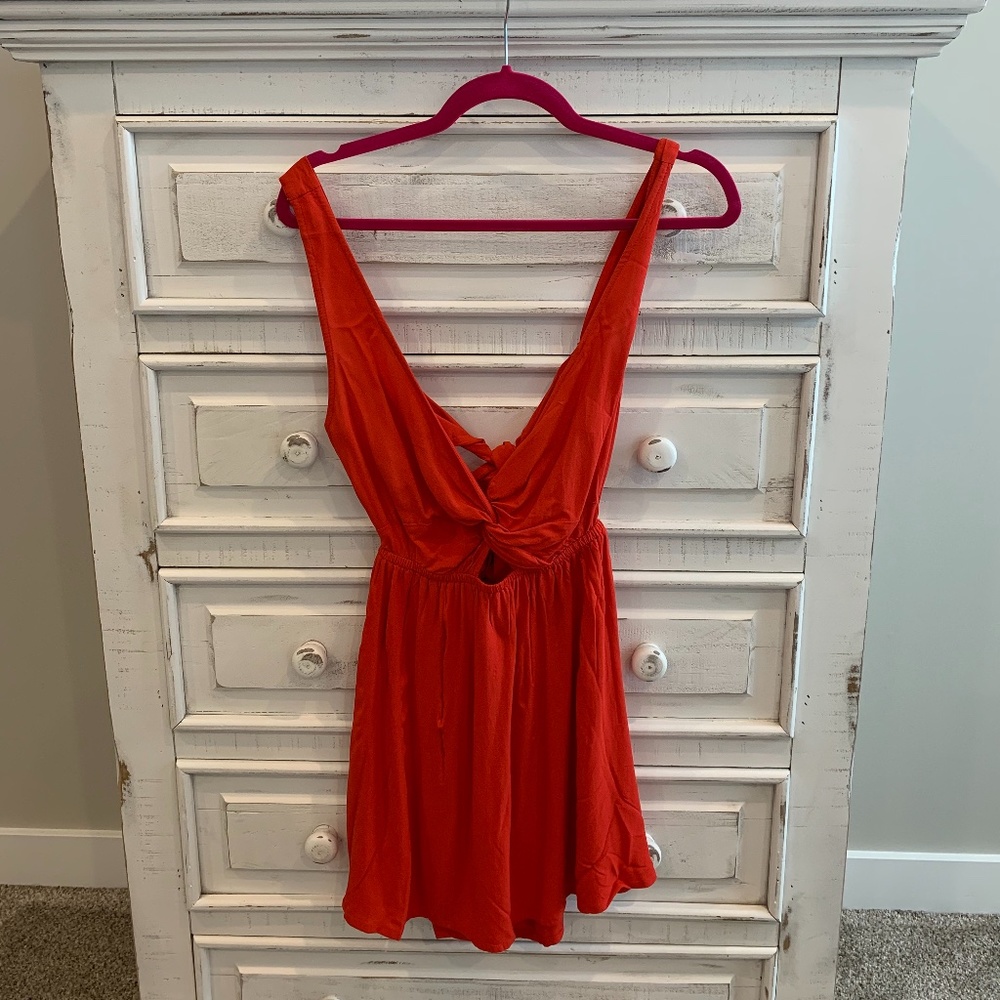 Red Short Romper @ ASOS - Picture 2 of 4